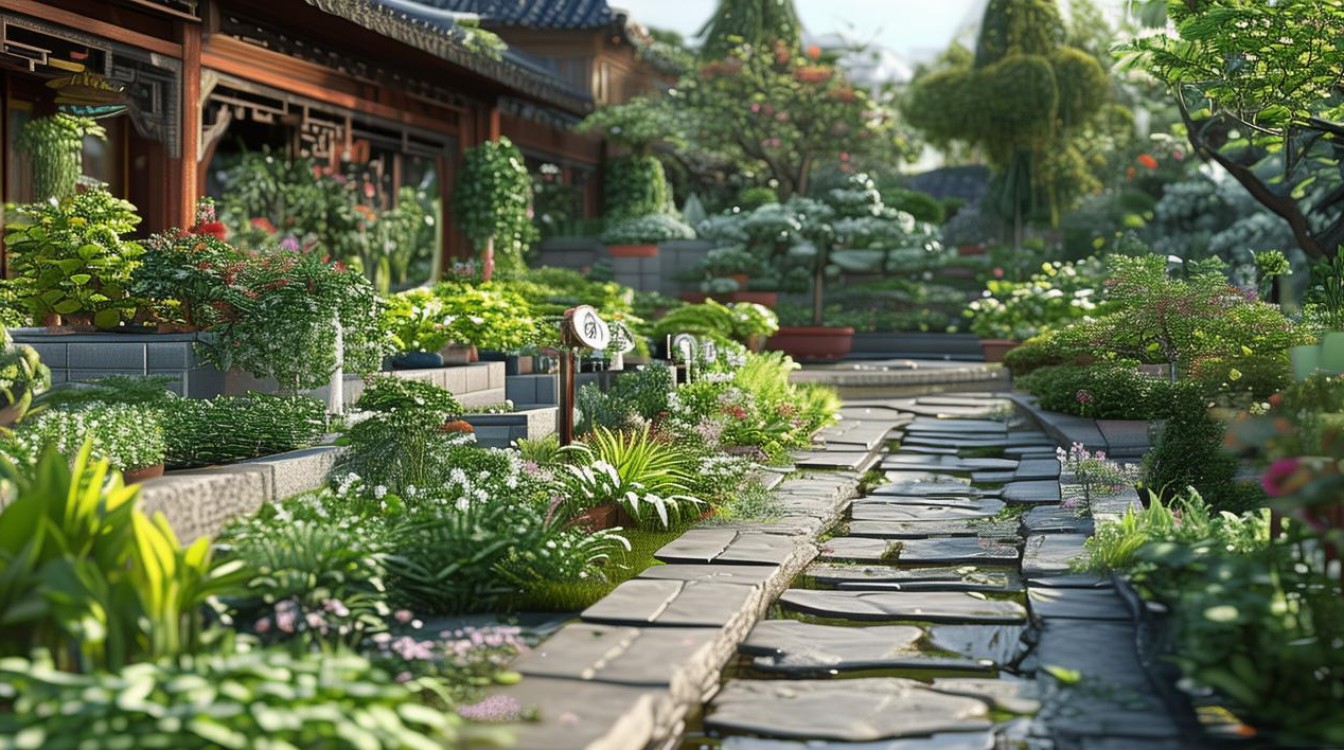 中草药园胡
