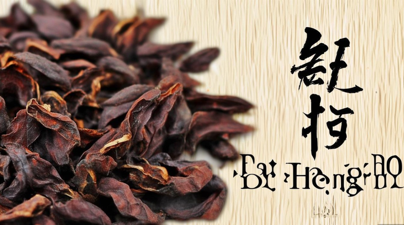 大红袍药材图片