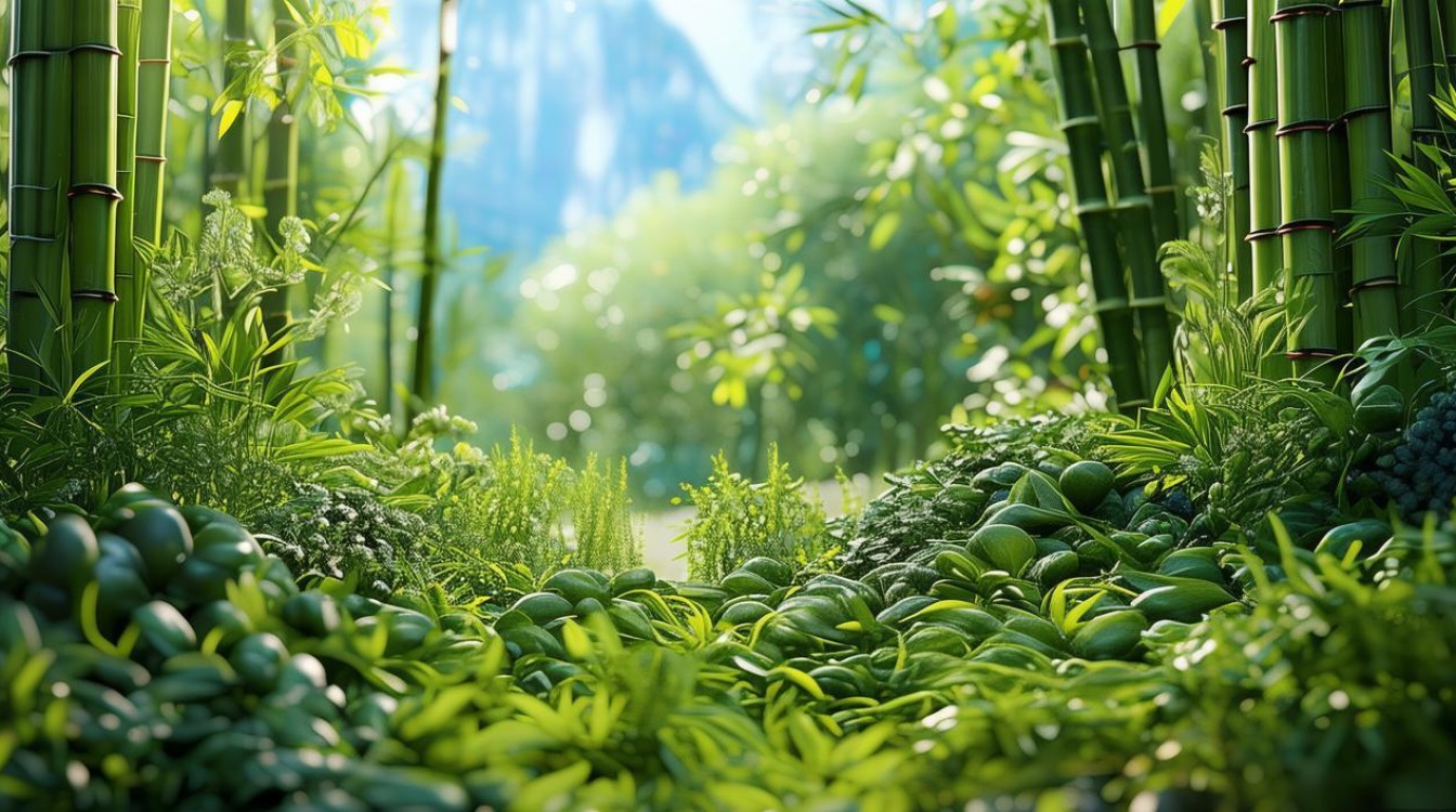 中草药青竹腾