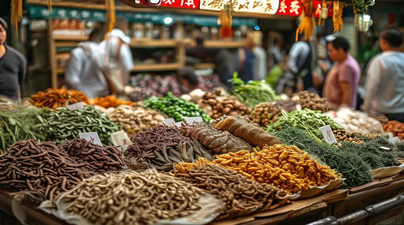 药材市场天然马宝