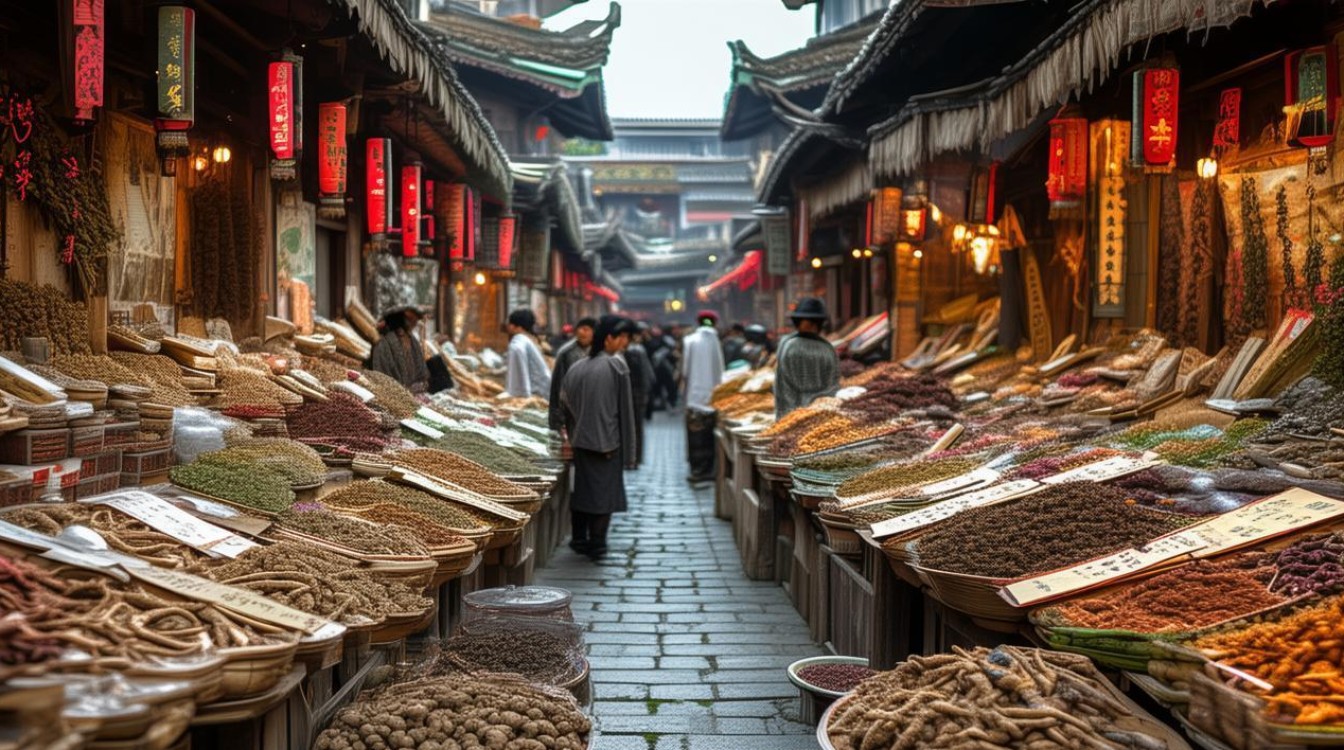 亳州老药材市场
