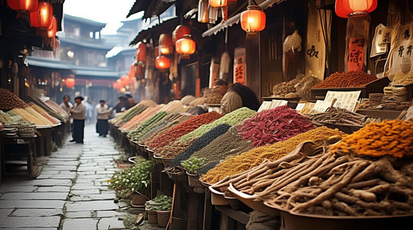 亳州老药材市场