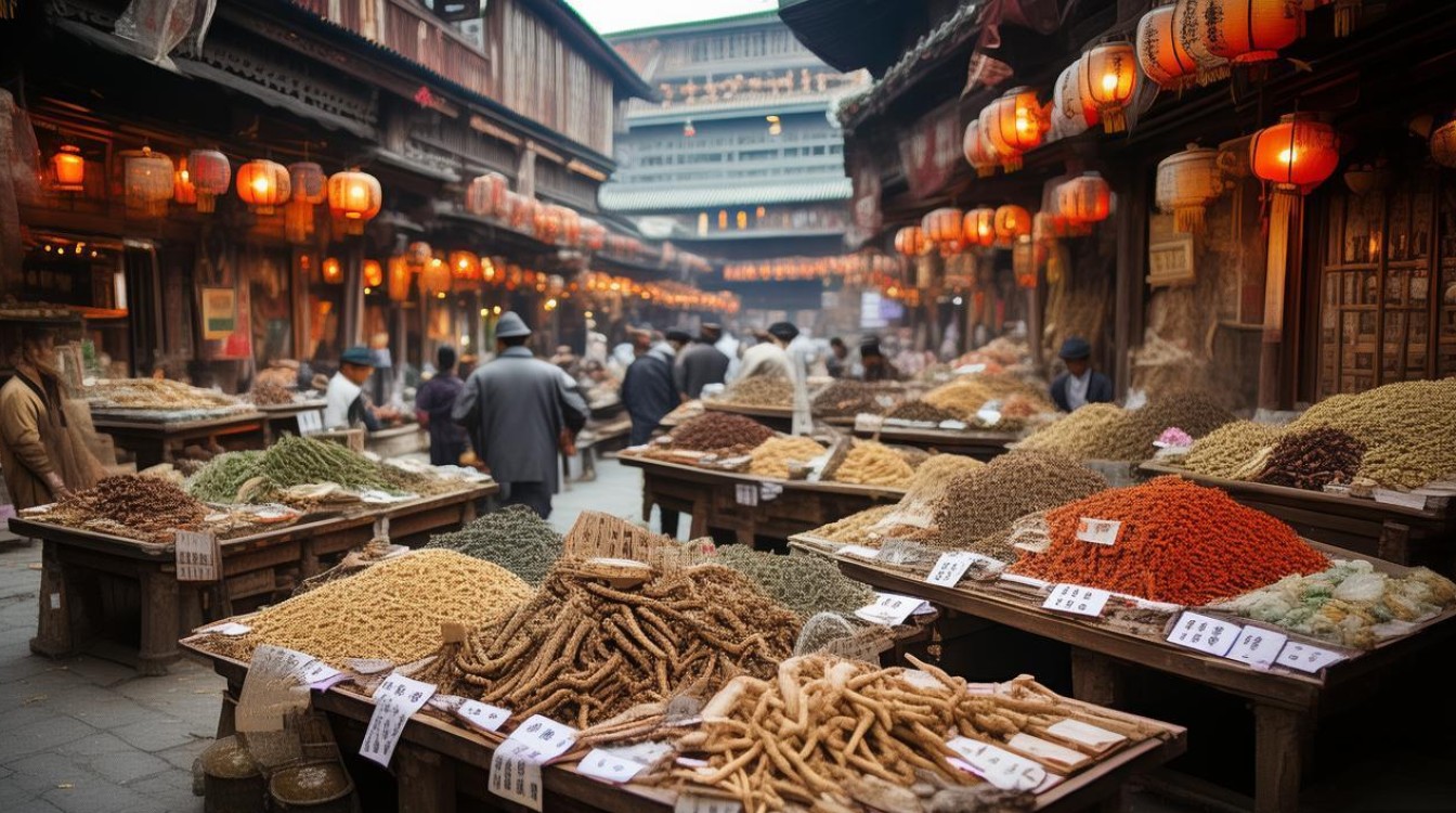 亳州老药材市场
