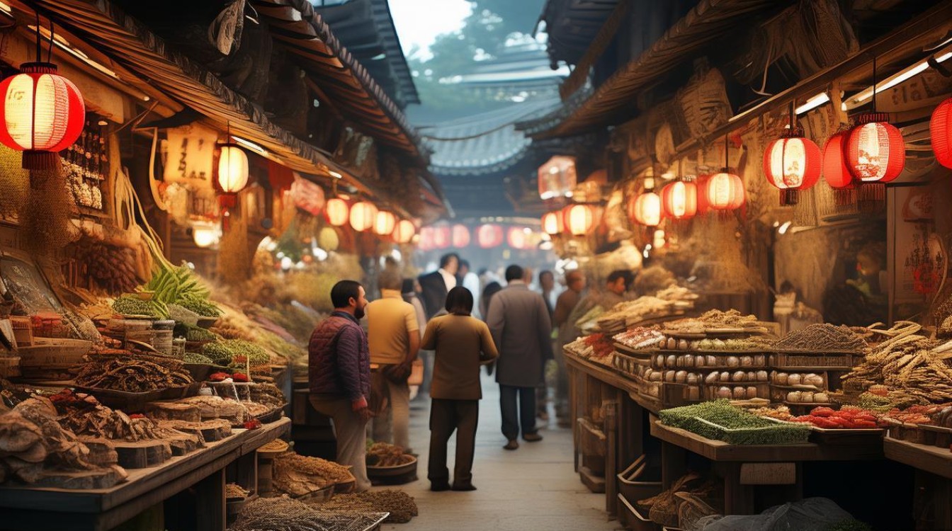 韩国中药材市场