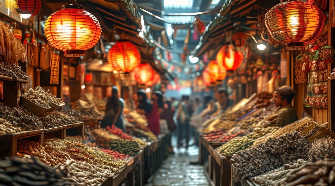 韩国中药材市场