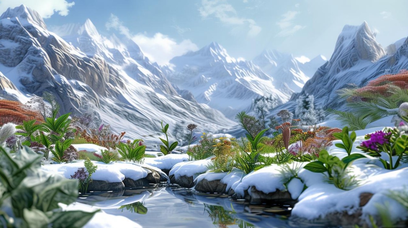 雪山中草药