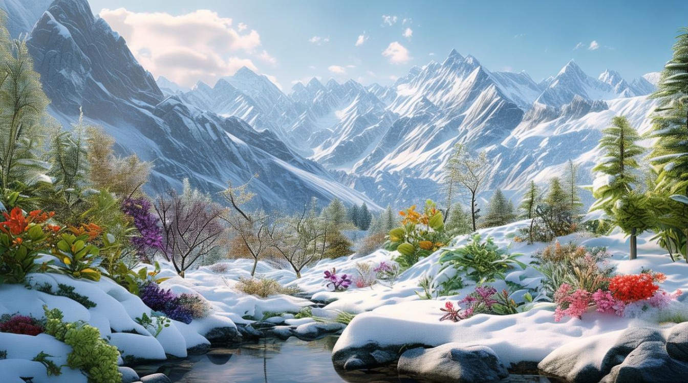 雪山中草药