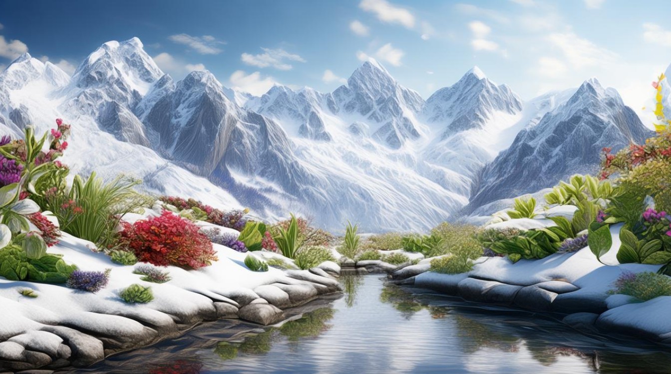 雪山中草药
