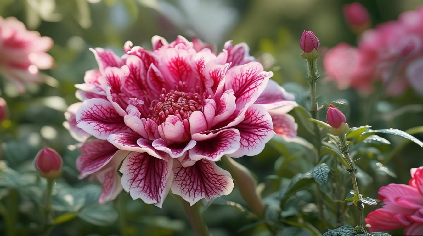 中药材月季花