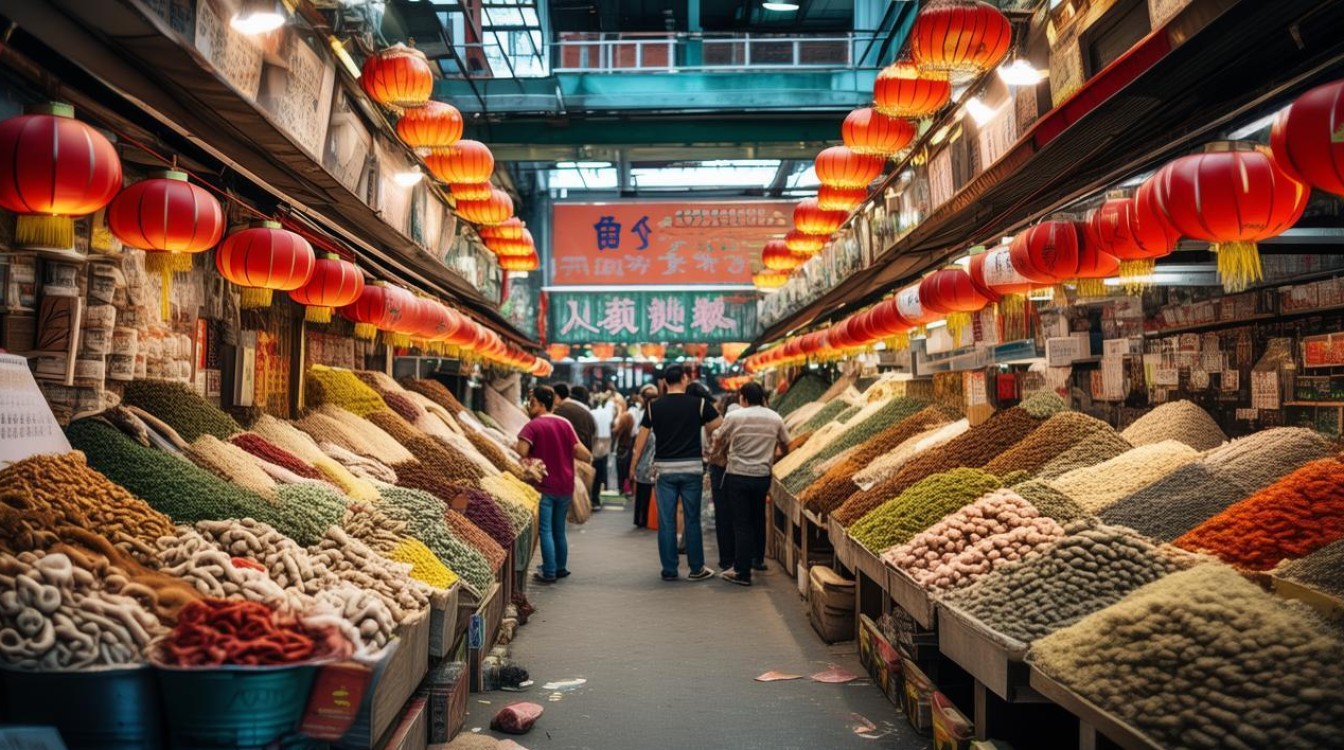 安国中草药材批发市场