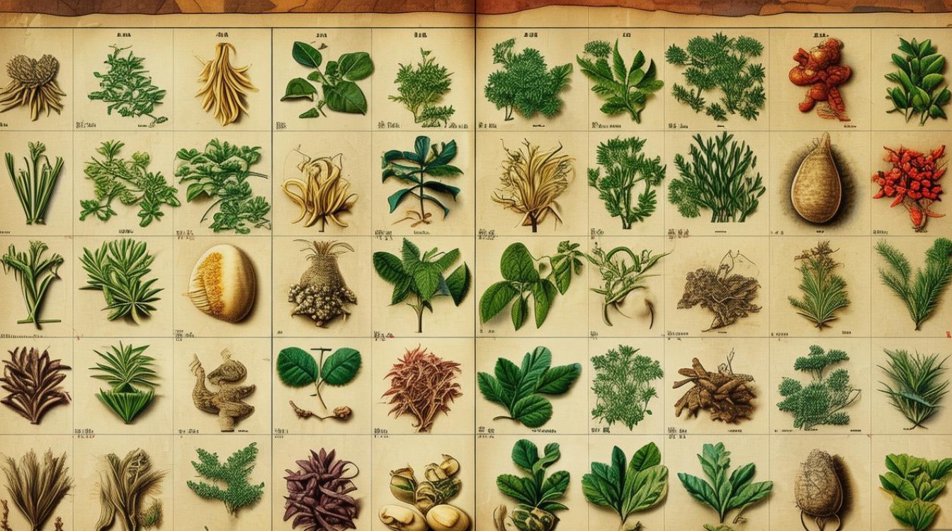 本草纲目中草药图谱