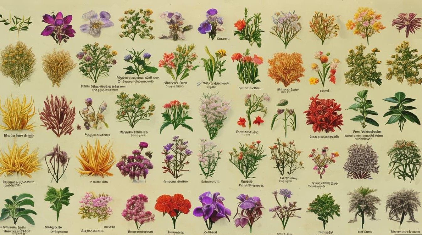 花类中药材图片