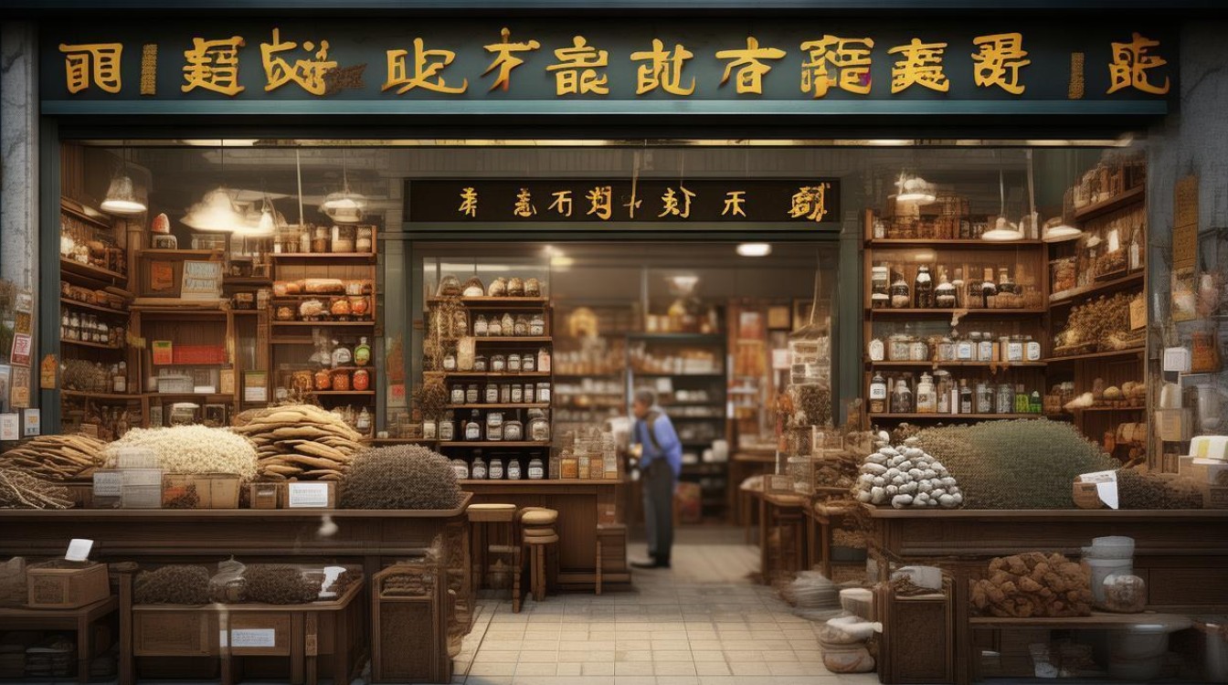 中草药店铺名字