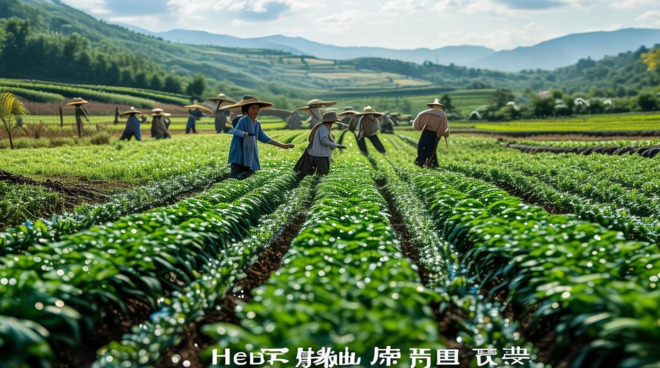 湖北的中草药种植基地