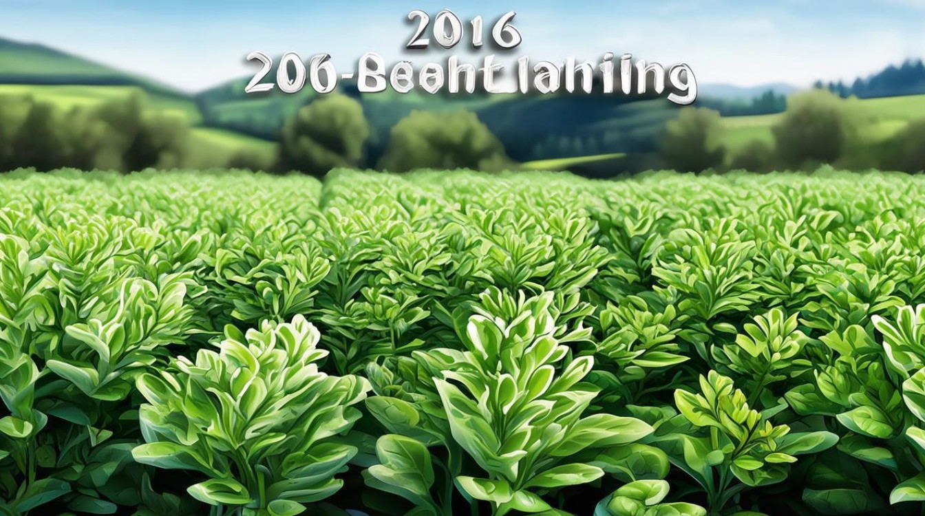 2016中草药种植