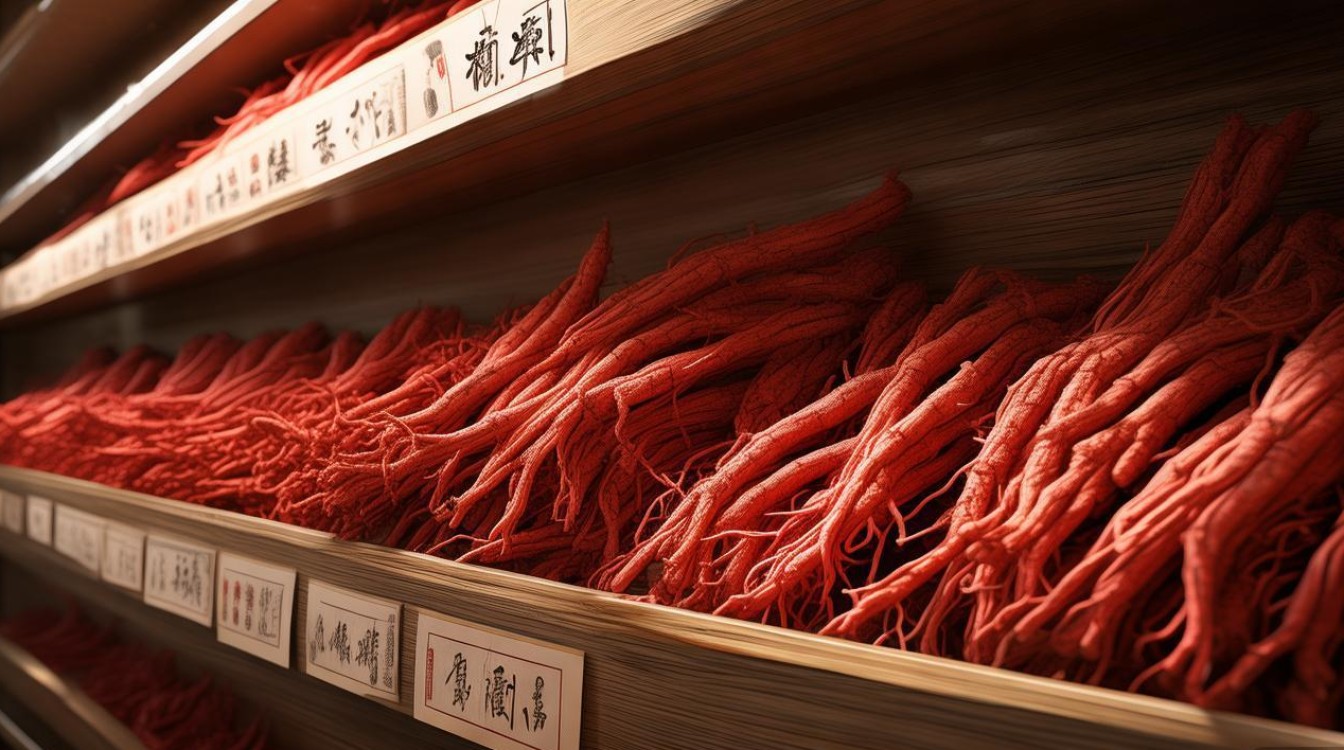 小红参药材