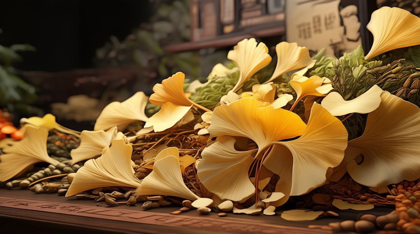 中草药 银杏叶