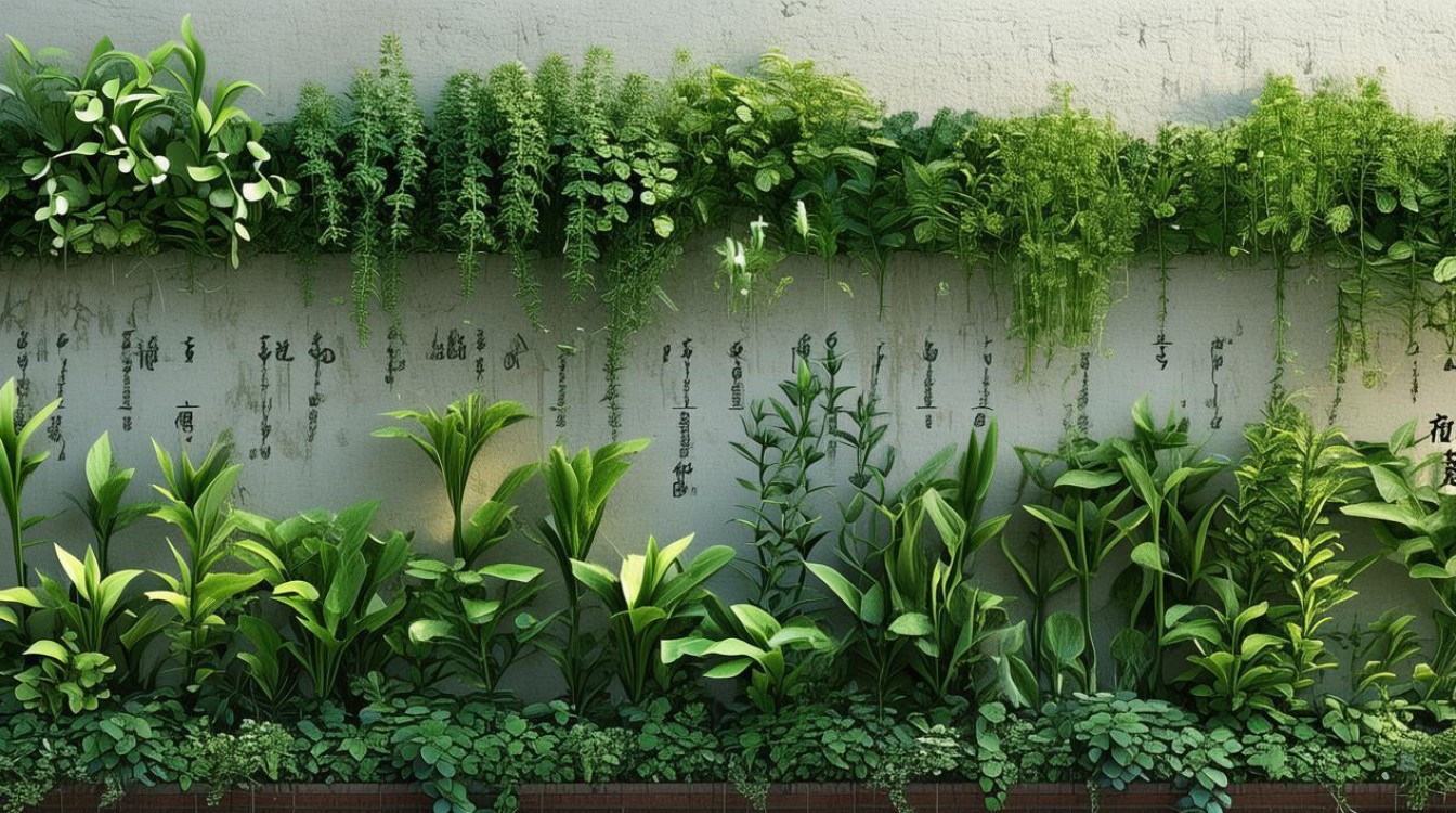 中草药爬墙草
