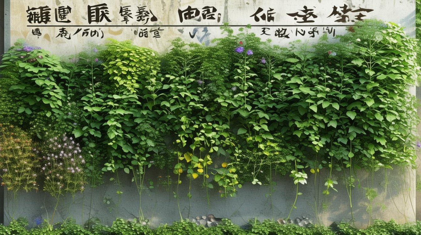 中草药爬墙草