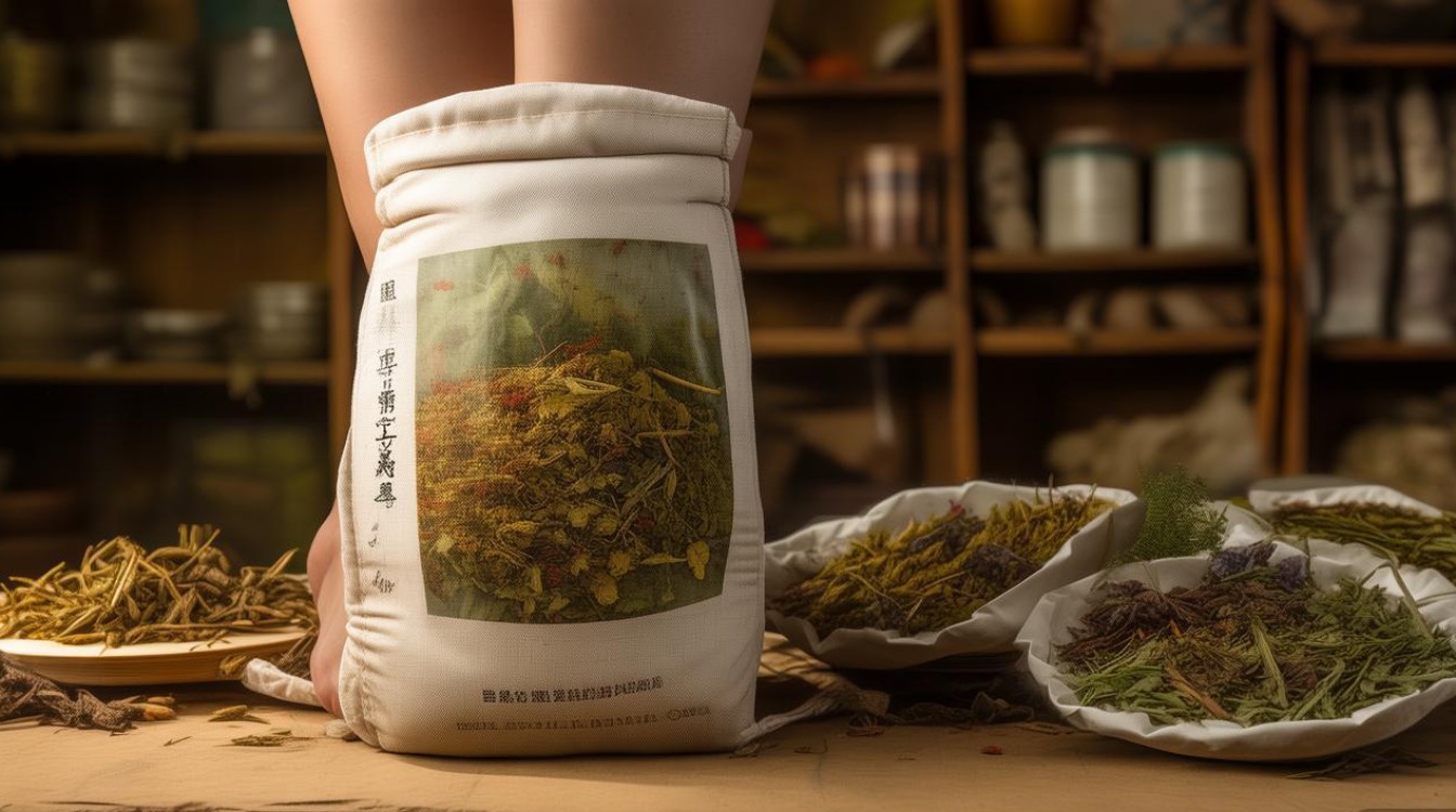 中草药热敷膝盖