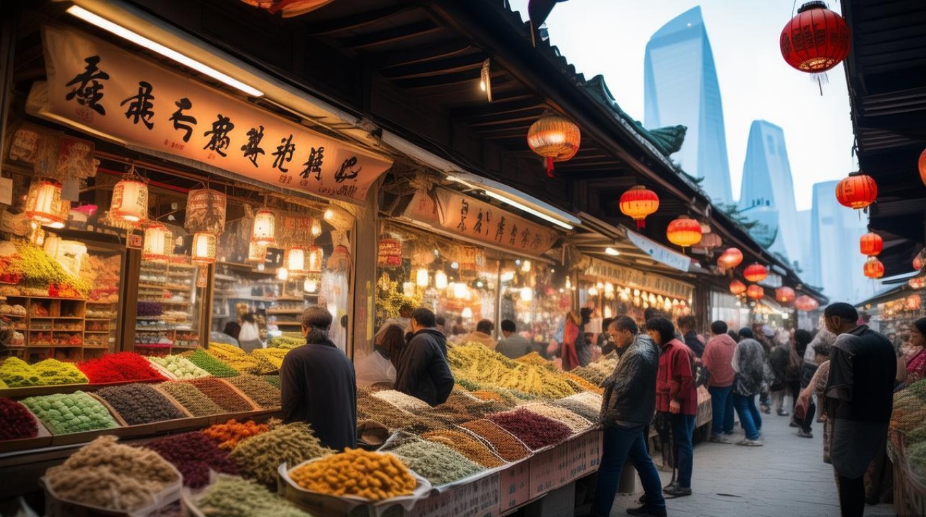 上海中草药 市场