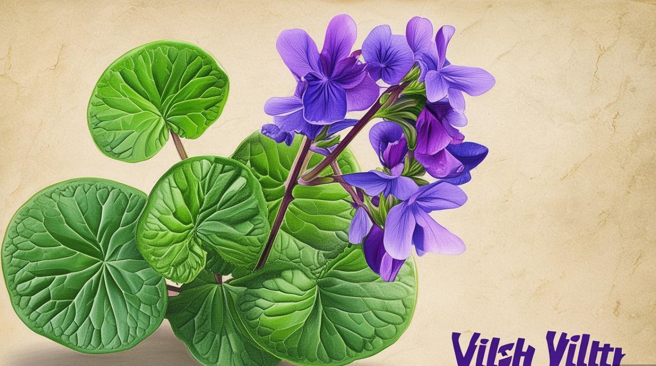 中草药紫花地丁