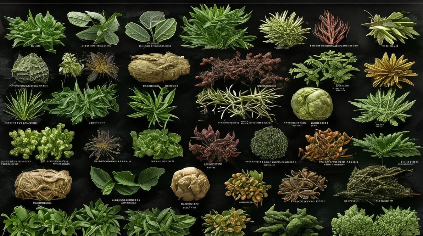 黑色药材图片大全