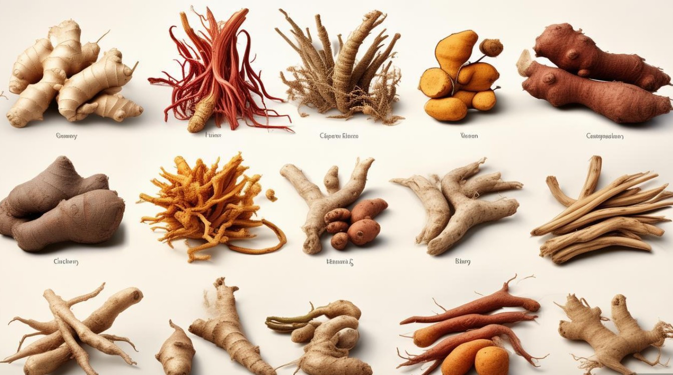 中草药根茎类图片