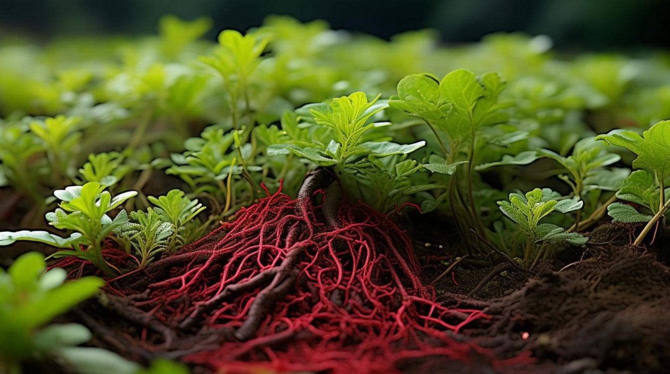 中草药茜草