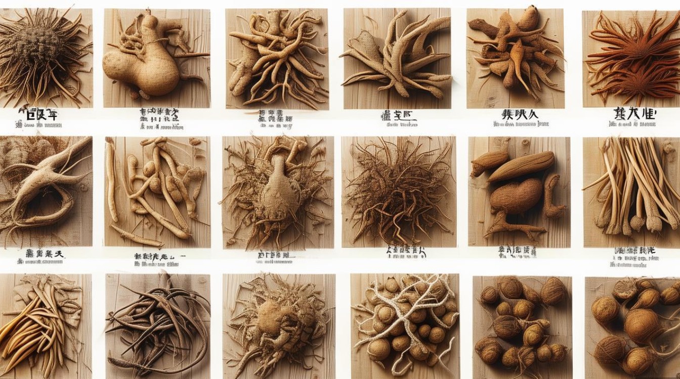 根茎中草药图片