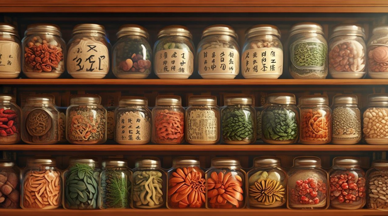收敛中草药