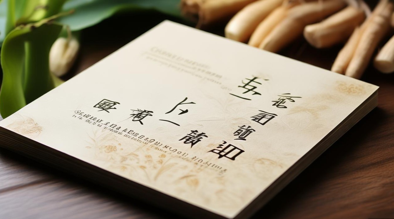 中草药的名片