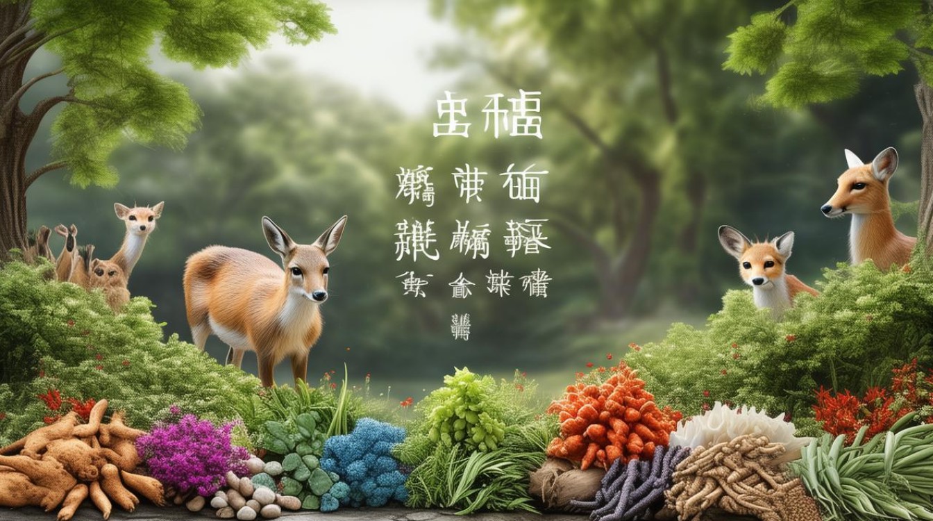 动物与中草药