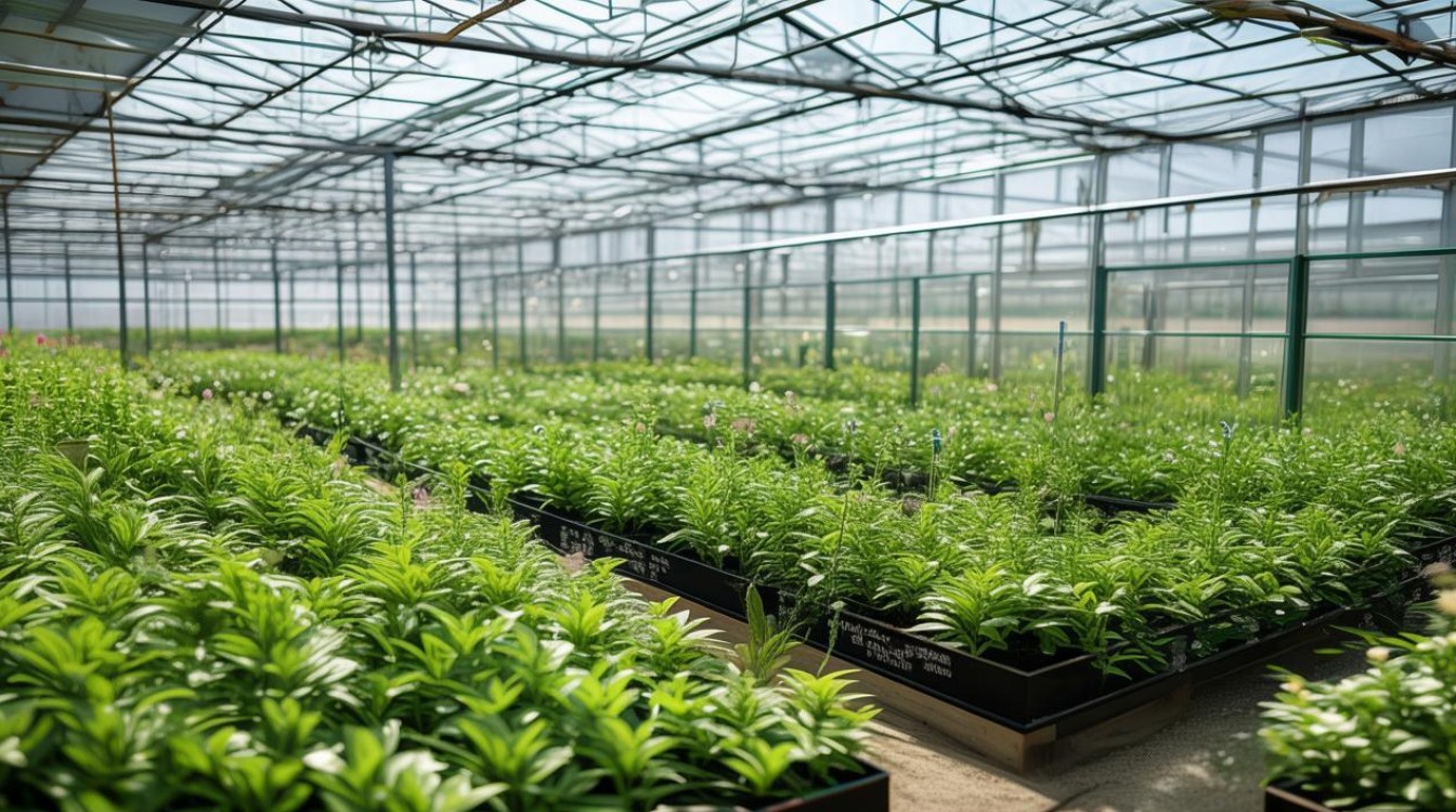 大棚种植中药材