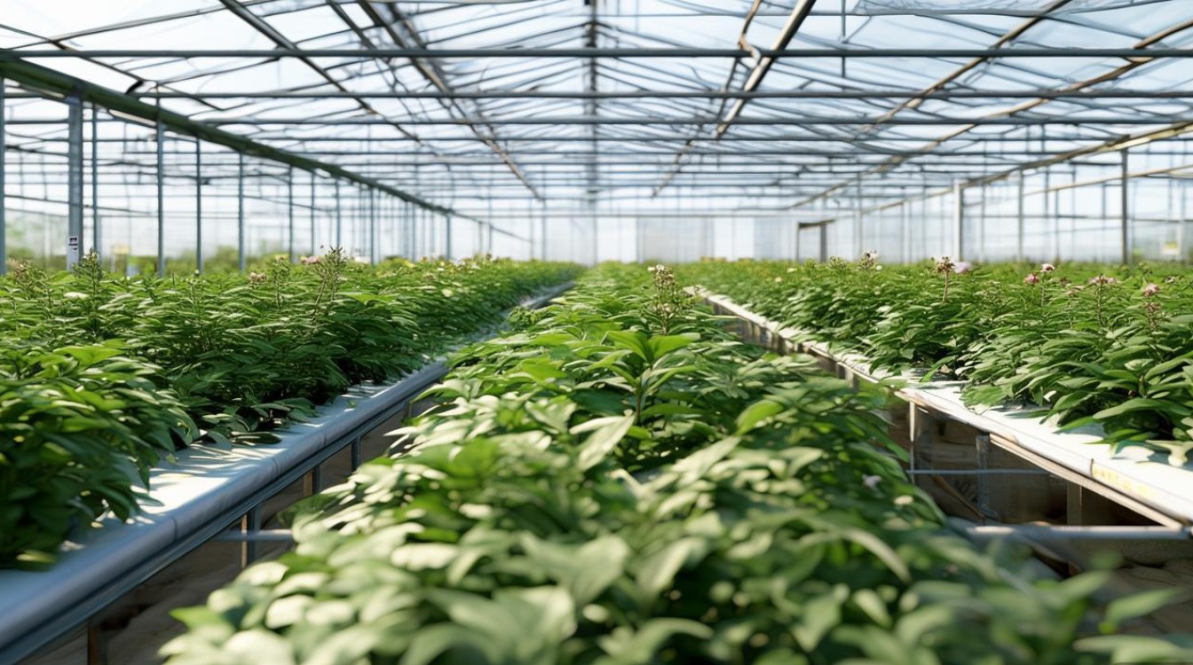 大棚种植中药材