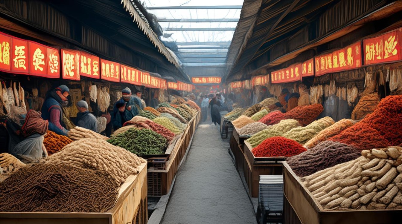 中国药材收购市场