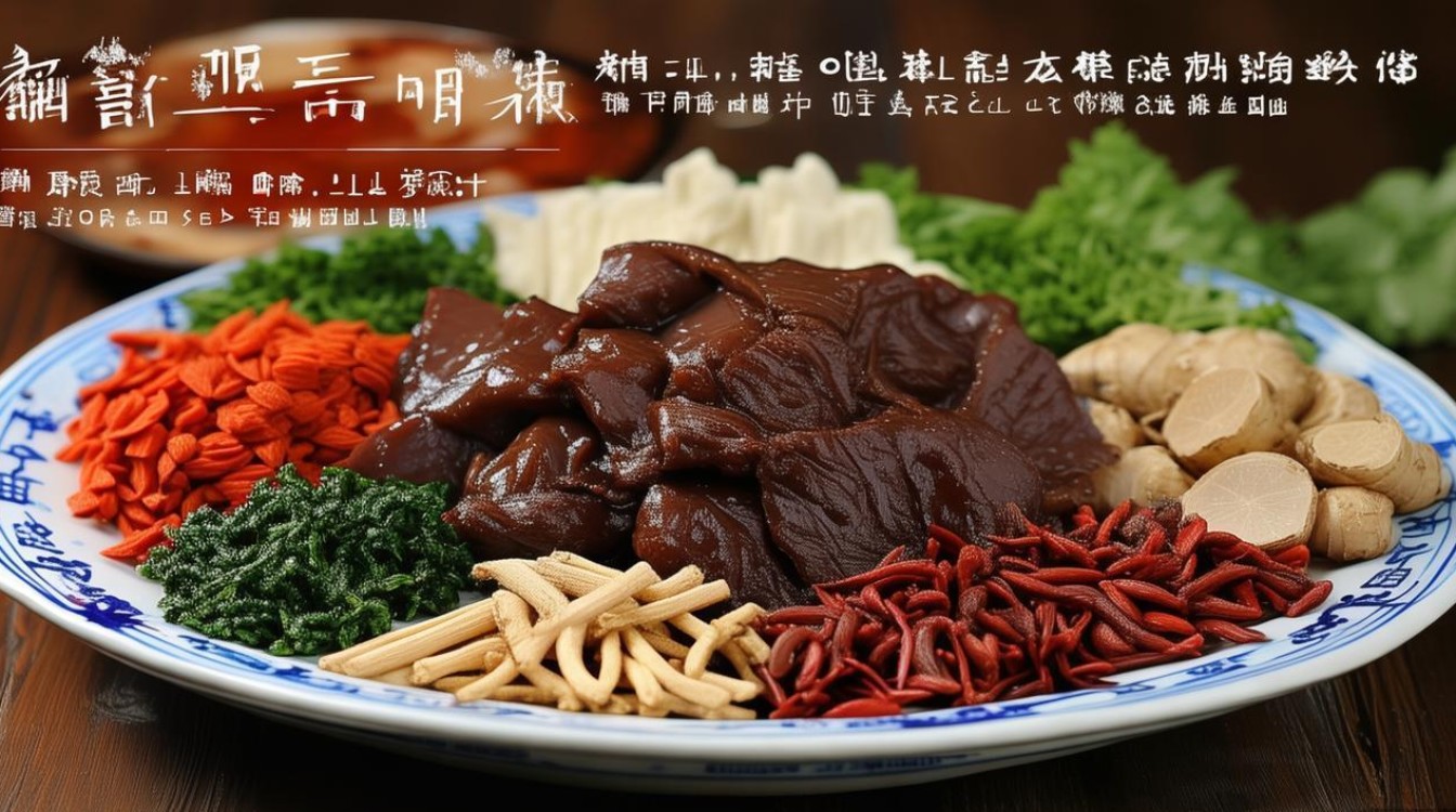 中草药猪肝