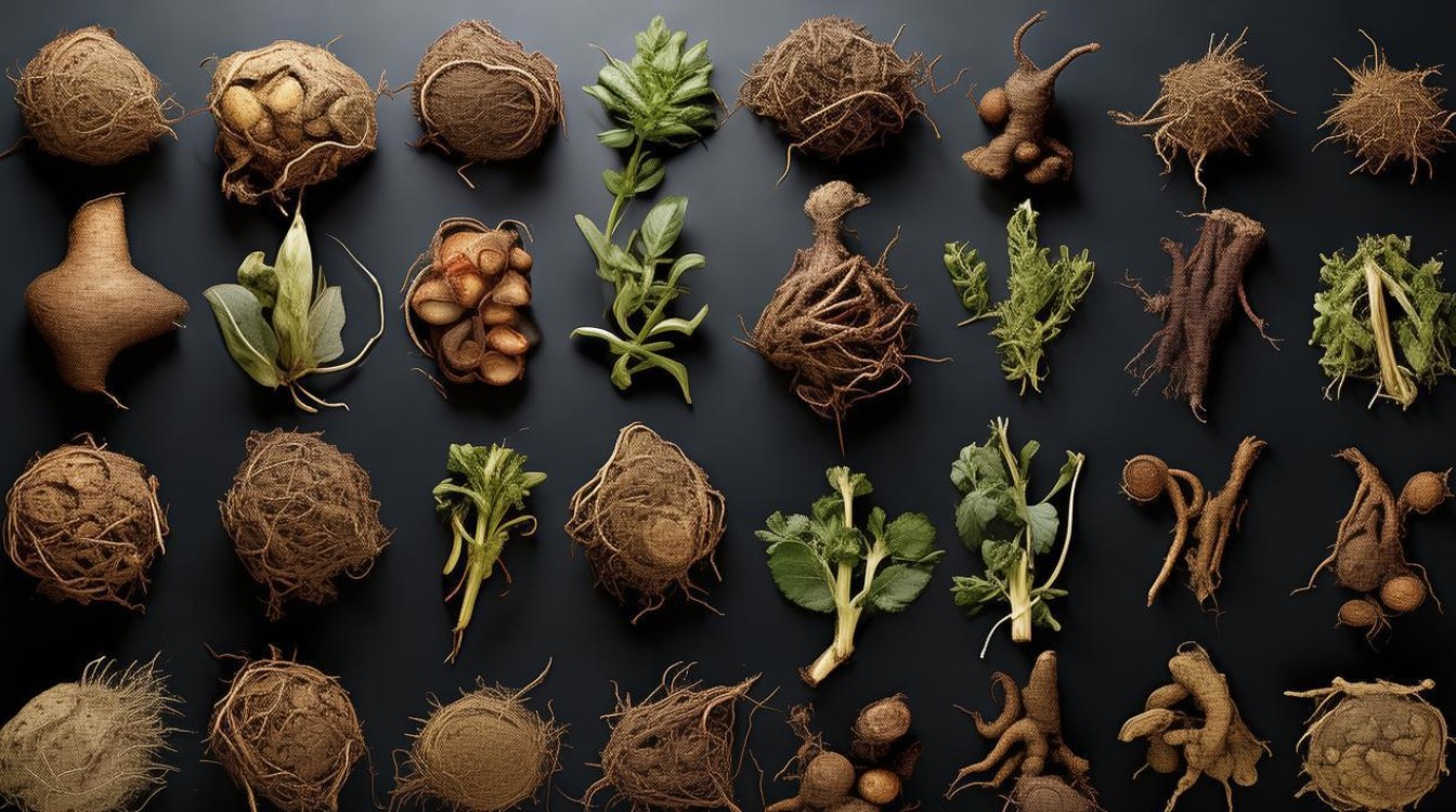 根茎类药材图片