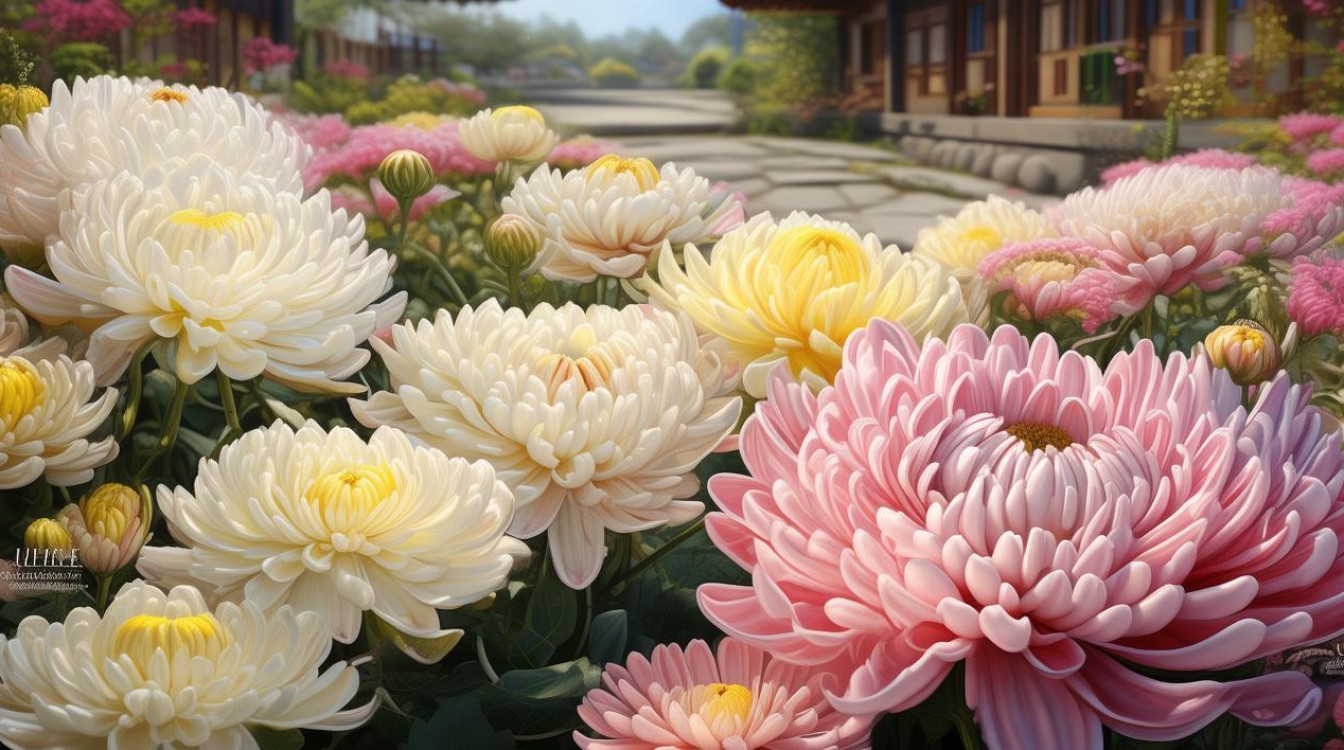 中草药菊花