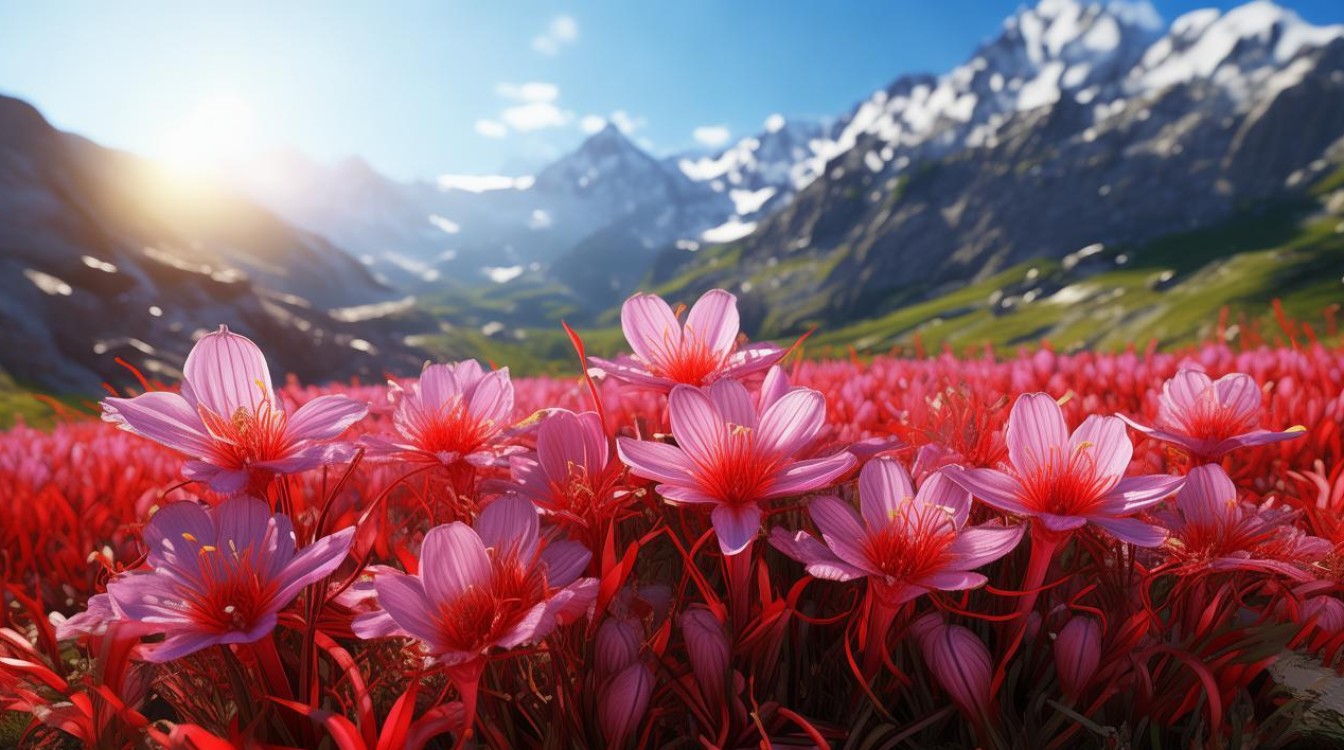 药材山红花