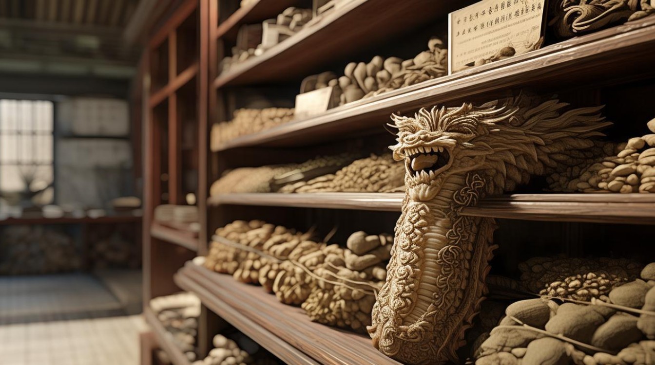 中草药龙骨