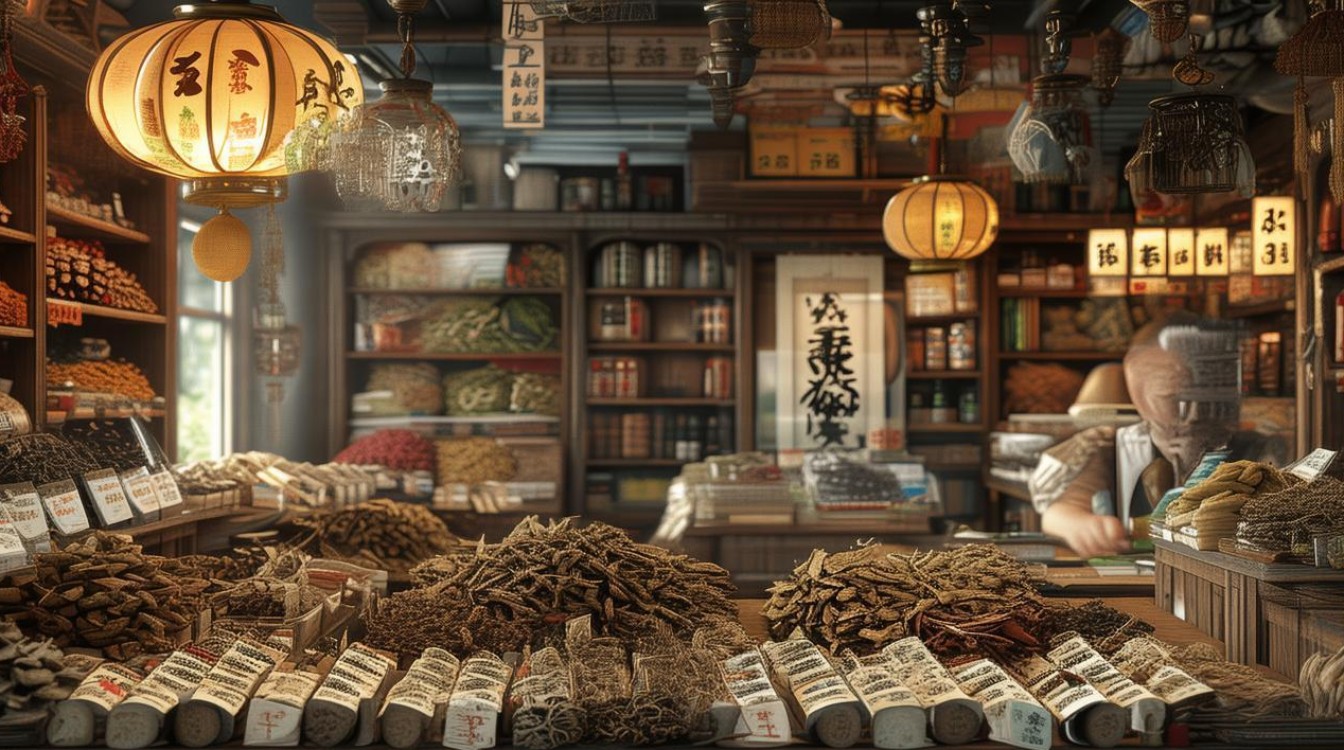 中草药店铺