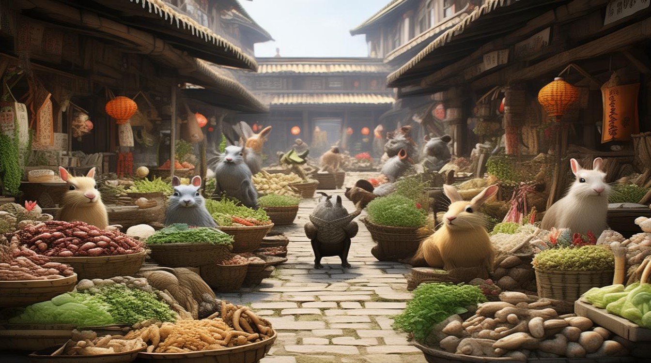 动物药材市场