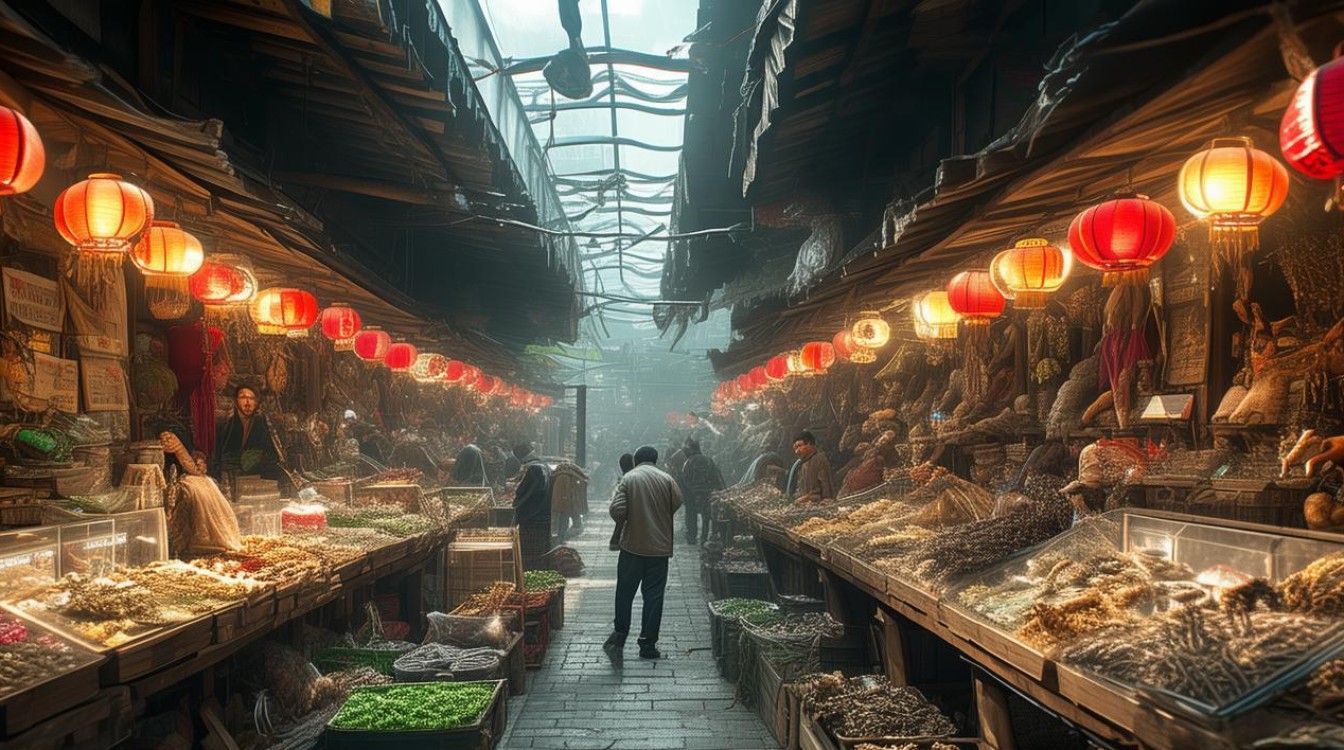 动物药材市场
