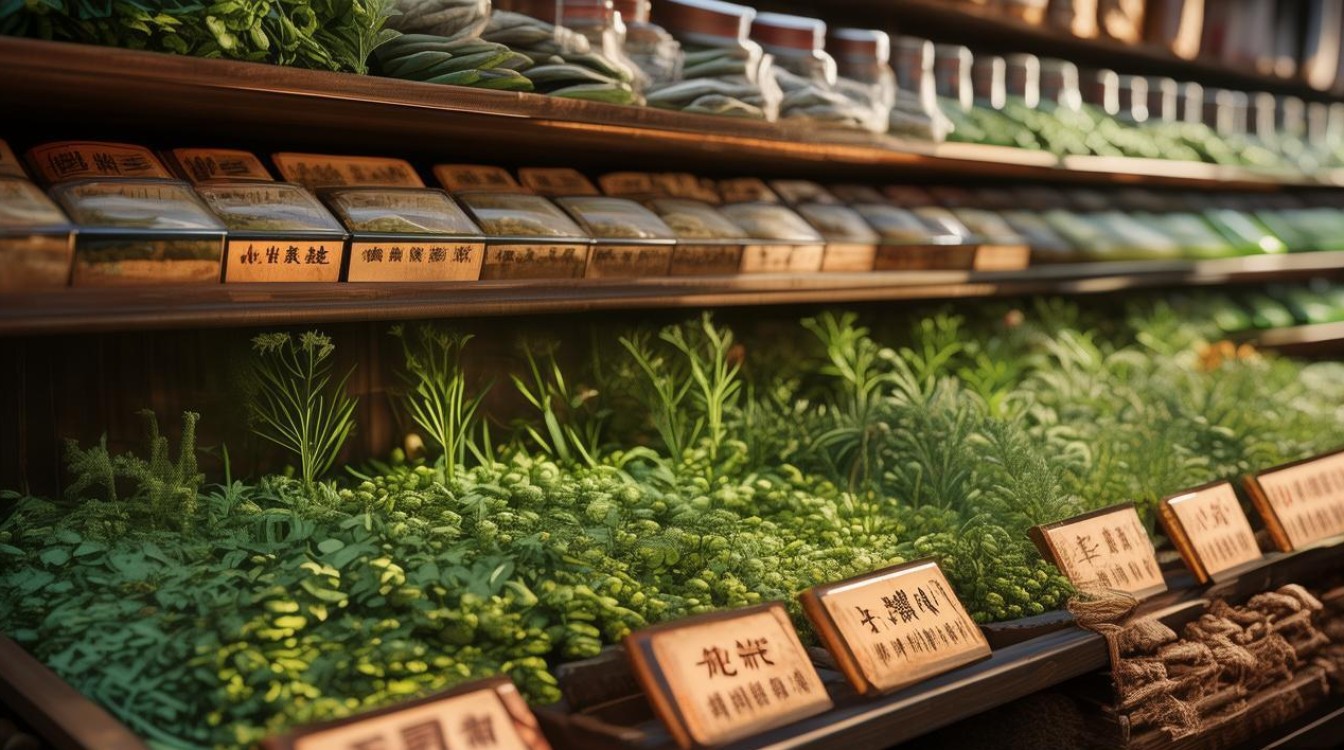 药材图片车前