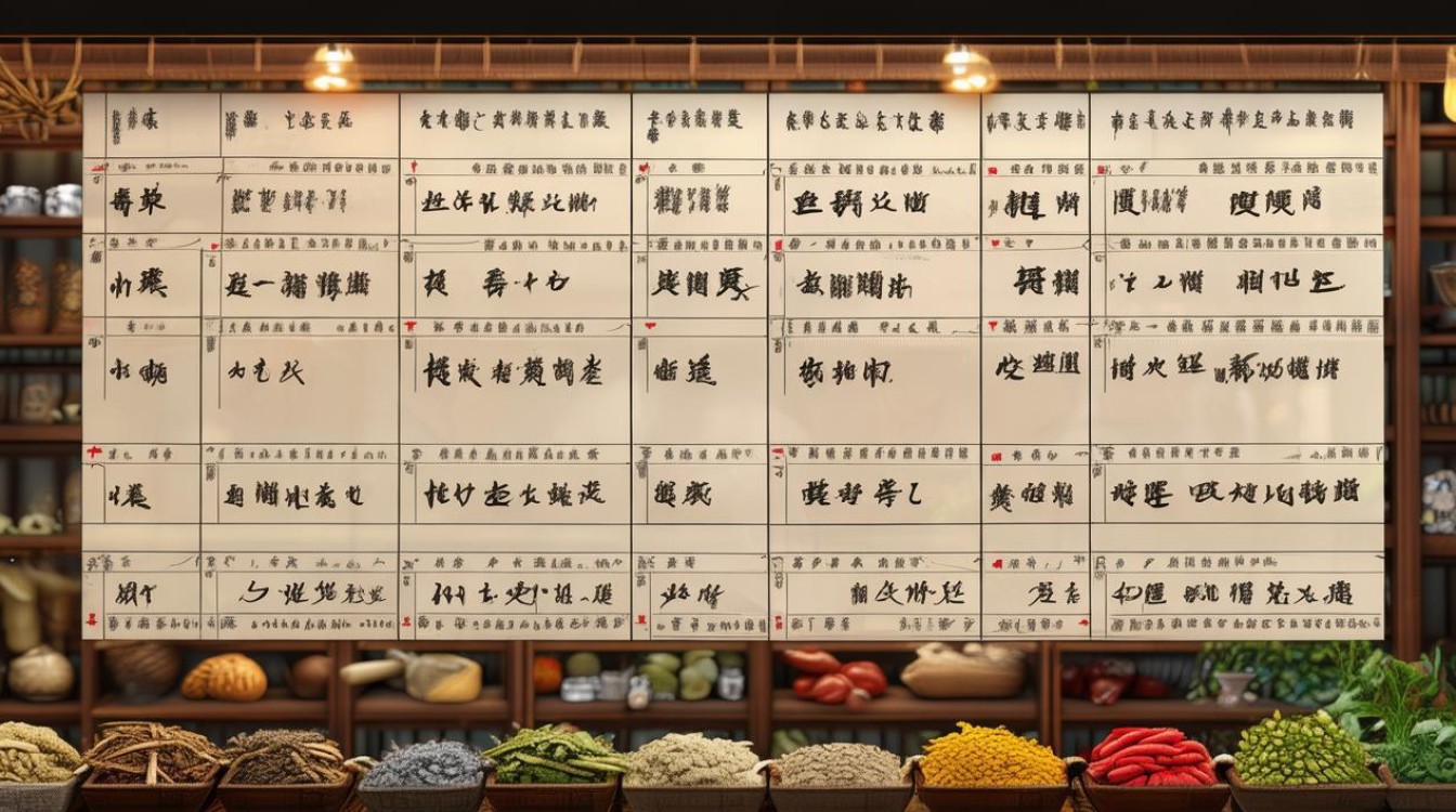 中草药目录