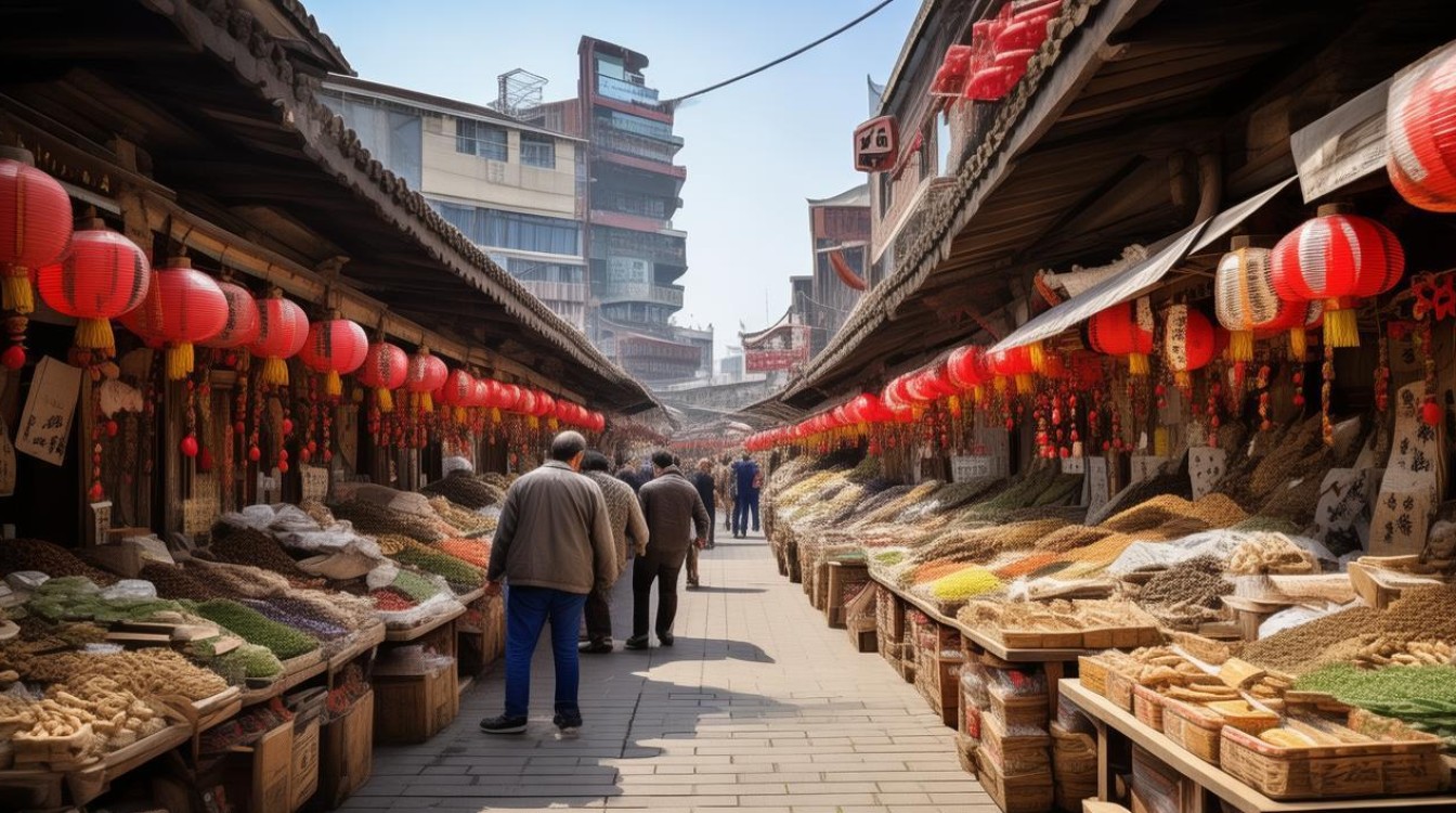 万寿路中药材市场