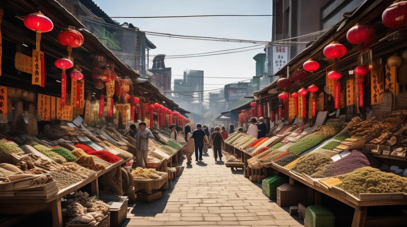 万寿路中药材市场
