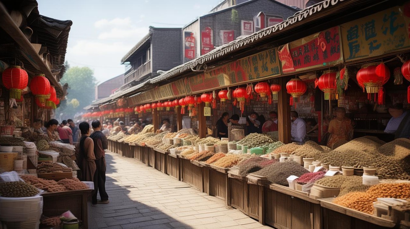 万寿路中药材市场