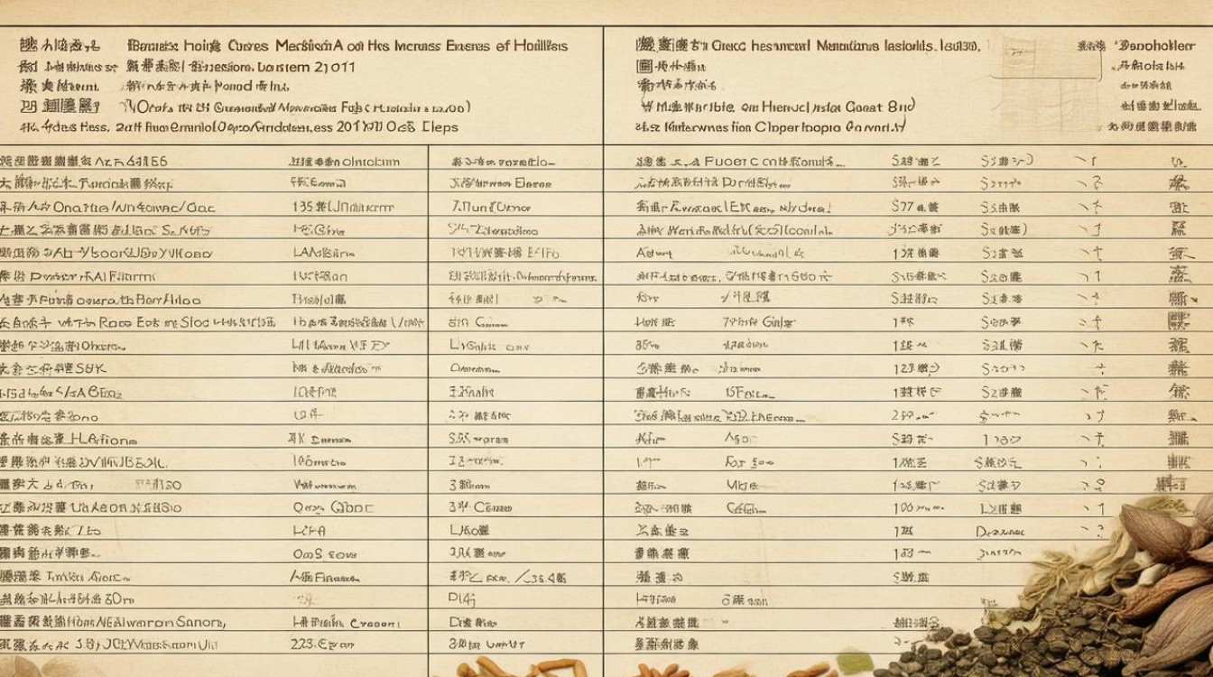 中药材价格表2015
